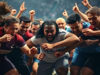 开云足球直播-团队拼搏奋力前行，决心夺取最终胜利，拼搏进取的团队