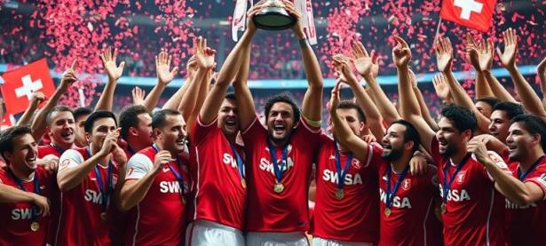 开云体育下摘-瑞士队实力强大，欧预赛夺冠势头十分抢眼，欧冠瑞士球队